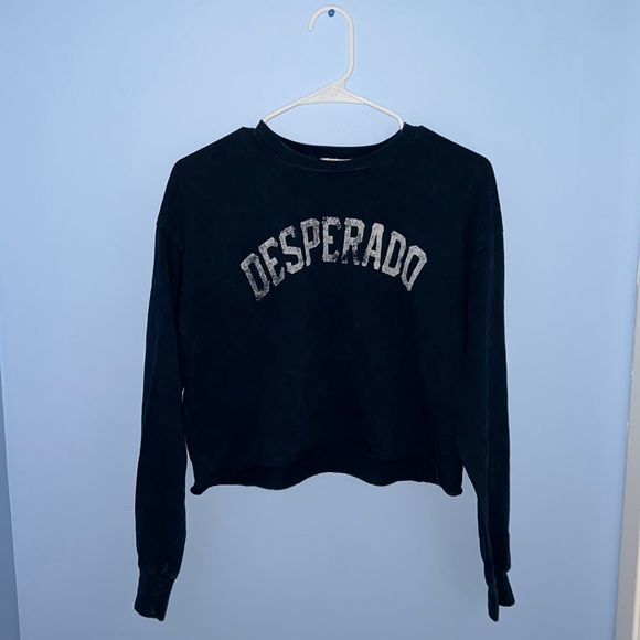 Forever 21 Long Sleeve Crop Top - Picture 2 of 4